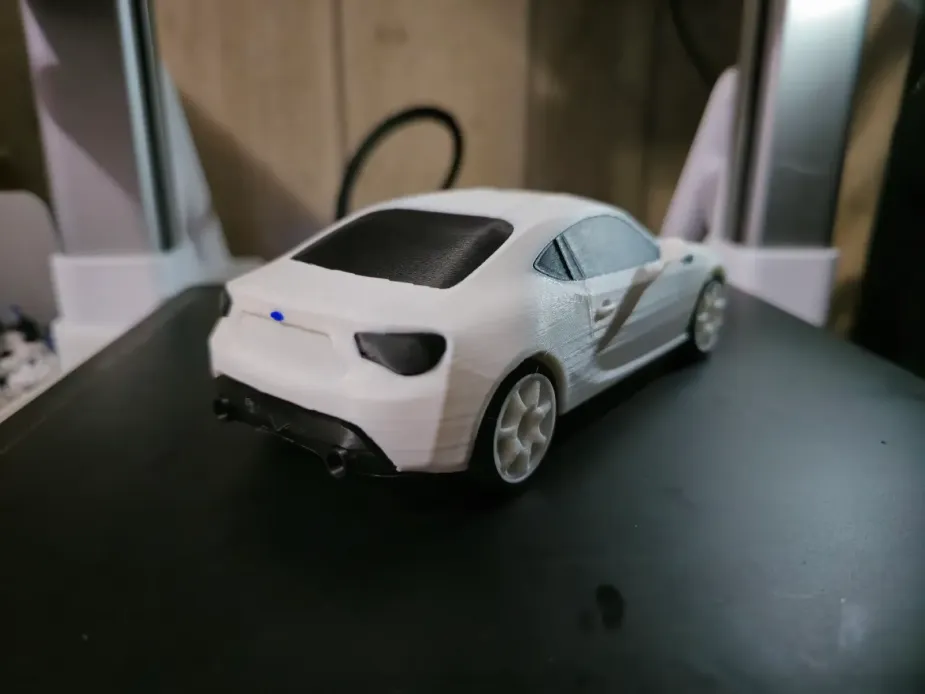 3D модель Subaru BRZ для печати на 3D принтере