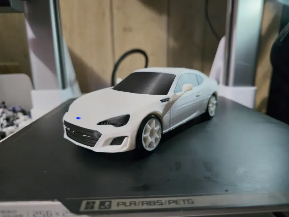 3D модель Subaru BRZ для печати на 3D принтере