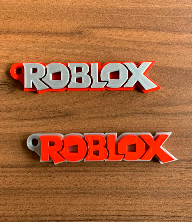  3D-модель брелока Roblox представляет собой цифровую копию популярного логотипа платформы Roblox, оптимизированную для 3D-печати.