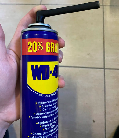 3d Печать замены насадки WD-40 может быть полезным решением, если у вас сломалась оригинальная насадка.