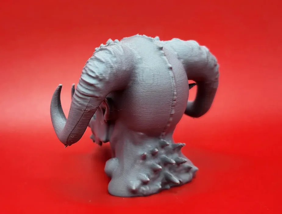 3D модель Череп Демона Огра для 3D печати