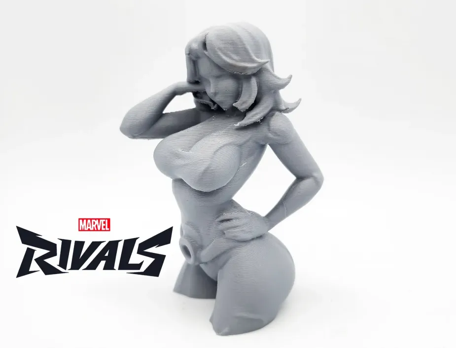 3D модель Sue Storm, Невидимая Женщина из Marvel Rivals для 3D-печати