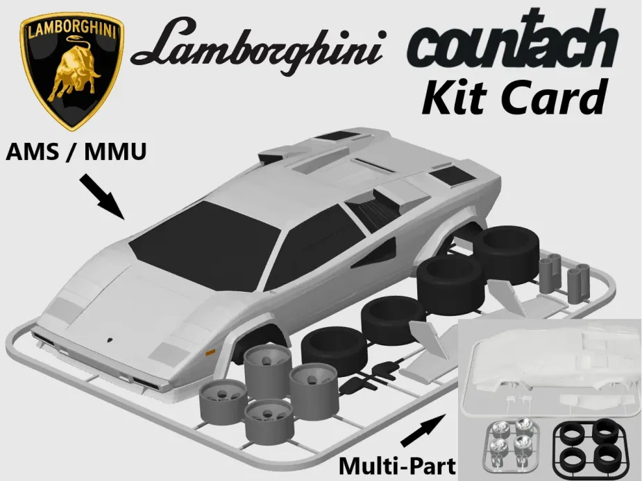 3D-модель Lamborghini Countach