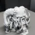 3D модель Череп Демона Огра для 3D печати